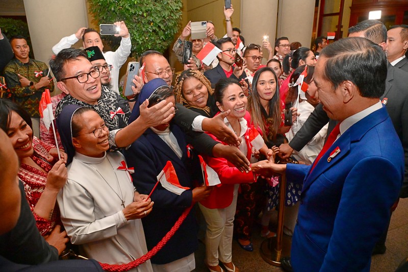 Presiden Jokowi Tiba di Johannesburg Afrika Selatan. (Muchlis Jr - Biro Pers Sekretariat Presiden) Presiden Jokowi Tiba di Johannesburg Afrika Selatan. (Muchlis Jr - Biro Pers Sekretariat Presiden)