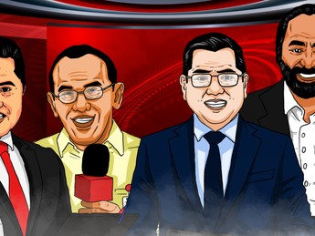 4 Raja Media Kakap RI Tarung Politik, Sosok Ini Terkaya