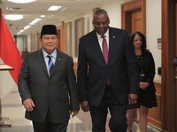 Potret Prabowo Temui Menhan AS, Bahas Pesawat Senggol China