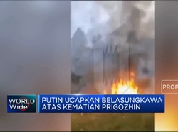 Video: Putin Ucapkan Belasungkawa Atas Kematian Prigozhin
