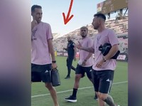 Sosok Bodyguard Lionel Messi, Ternyata Mantan Tentara AS