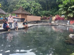 Pemandian Air Panas Cangar Kota Batu Ditutup Imbas Cuaca Buruk