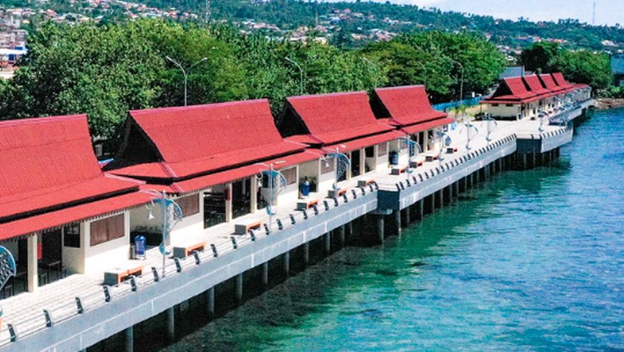 Kementerian PUPR telah melakukan penataan kawasan kumuh melalui program Kota Tanpa Kumuh (KOTAKU) di Makassar Timur, Ternate, Maluku Utara. (Kementerian PUPR)