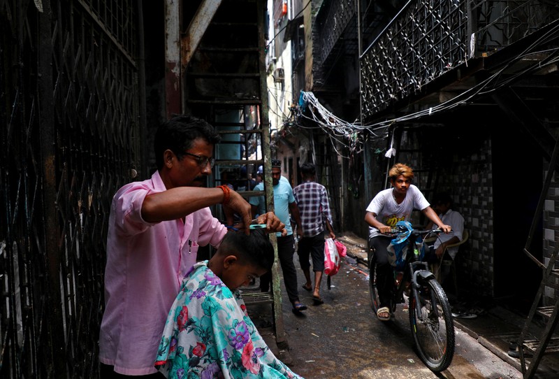 ADANI-INDIA/DHARAVI-SLUM A general view of Dharavi, one of Asia's largest slums, in Mumbai, India, August 1, 2023. REUTERS/Niharika Kulkarni