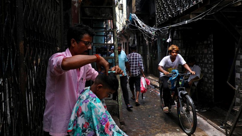 A general view of Dharavi, one of Asia's largest slums, in Mumbai, India, August 1, 2023. REUTERS/Niharika Kulkarni