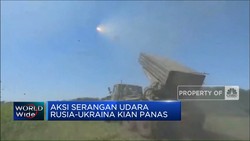 Video: Aksi Serangan Udara Rusia-Ukraina Kian Panas