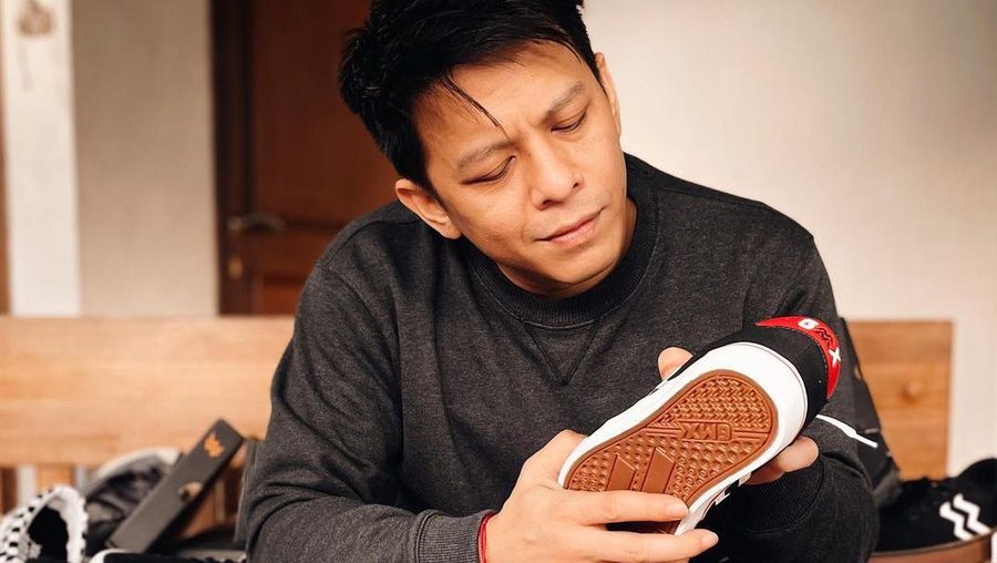 Ariel Noah, akan memandu Sobat Shopee berbelanja berbagai produk terbaik brand lokal Geoff Max di Shopee Live. (Dok. instagram/arielnoah)