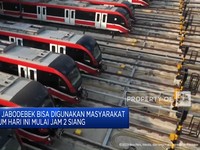 Video: Presiden Jokowi Resmikan Operasional LRT Jabodebek