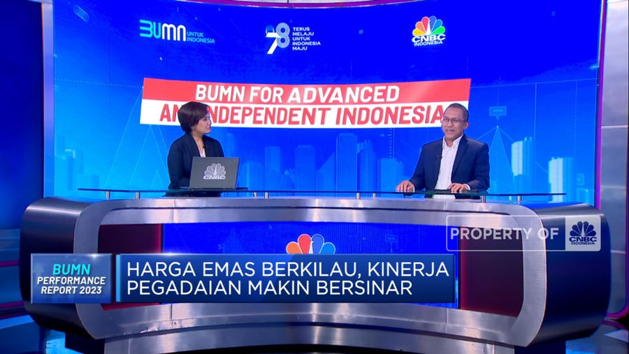Harga Emas Berkilau, Pegadaian Siap MengEMASkan Indonesia (CNBC Indonesia TV)