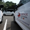 Potret Deretan Mobil Listrik Jadi Kendaraan Utama KTT ASEAN