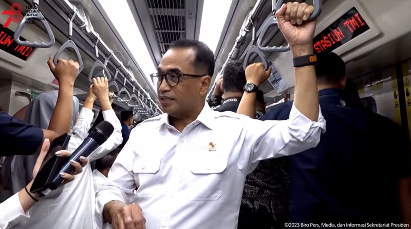 Presiden Jokowi Resmikan LRT Terintegrasi Jabodebek, 28 Agustus 2023