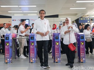 Jokowi Bakal Groundbreaking LRT Velodrome-Manggarai Besok