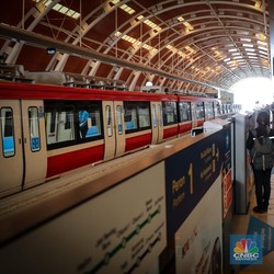 Pengumuman! Naik-Turun LRT Belum Bisa di Stasiun Halim