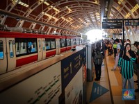 Pengumuman! Naik-Turun LRT Belum Bisa di Stasiun Halim