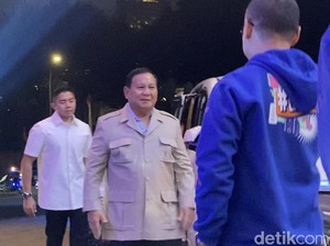 Prabowo dan Gibran Bakal Hadiri Acara HUT PAN di JCC Malam Ini