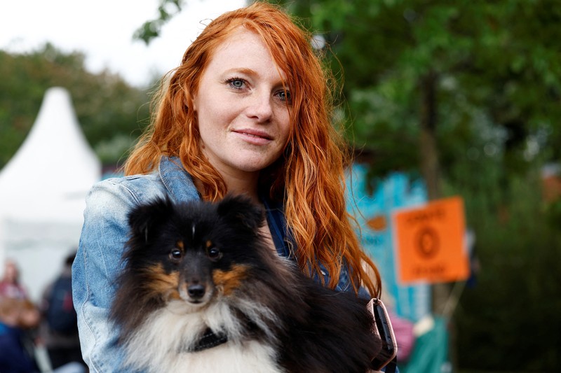 Anak-anak menghadiri Festival Redhead Days tahunan di Tilburg, Belanda, 27 Agustus 2023. Anak-anak menghadiri Festival Redhead Days tahunan di Tilburg, Belanda, 27 Agustus 2023. (REUTERS/Piroschka van de Wouw)