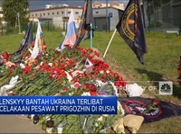 Video: Zelenskyy Bantah Terlibat Kecelakaan Pesawat Prigozhin