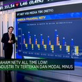 Bisnis TV Tertekan & Rugi Meningkat, Saham NETV All Time Low!