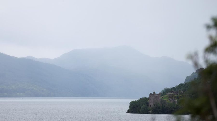 Volunteers take off in the Loch Ness Project Research Vessel, Deep Scan, as they take part in the largest Loch Ness Monster hunt for 50 years in Scotland, Britain, August 27, 2023. REUTERS/Russell Cheyne
