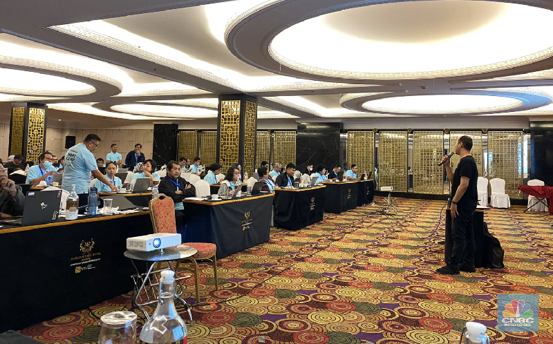 InvestasiKu Bersama Master Cuan Saham di Acara Bootcamp “Be a Trader Be a Master”. (Dok Ist)