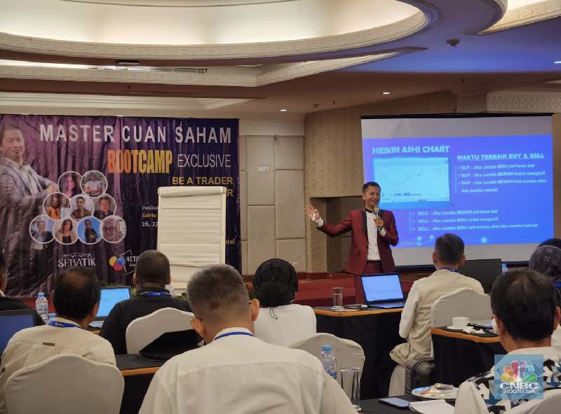 InvestasiKu Bersama Master Cuan Saham di Acara Bootcamp “Be a Trader Be a Master”. (Dok Ist) InvestasiKu Bersama Master Cuan Saham di Acara Bootcamp “Be a Trader Be a Master”. (Dok Ist)