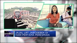 Jajal LRT Jabodebek Di Hari Pertama Peresmian