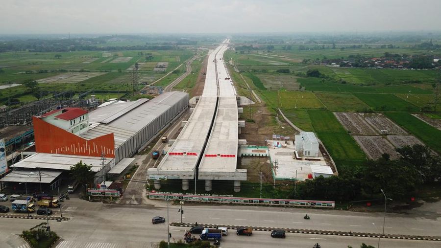 Jalan Tol Solo-Yogyakarta-Kulon Progo. (Dok. BPJT Kementerian PUPR)