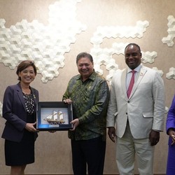 Bertemu Delegasi AS, Menko Airlangga Bahas Investasi & IPEF