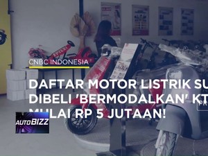 Motor Listrik Subsidi, Dibeli 'Bermodalkan' KTP