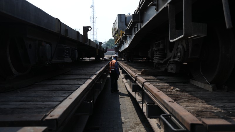 Kereta Teknis untuk Proyek Pembangunan Kereta Cepat. (²©²ÊÍøÕ¾/Tri Susilo) Kereta Teknis untuk Proyek Pembangunan Kereta Cepat. (²©²ÊÍøÕ¾/Tri Susilo)