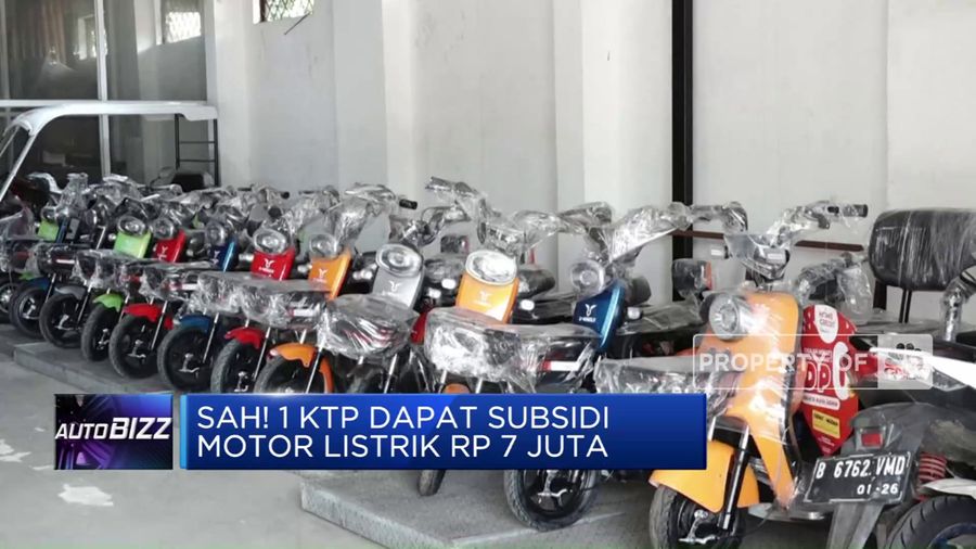 Sah! 1 KTP Dapat Subsidi Motor Listrik Rp 7 Juta