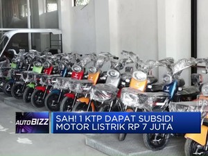 Sah! 1 KTP Dapat Subsidi Motor Listrik Rp 7 Juta