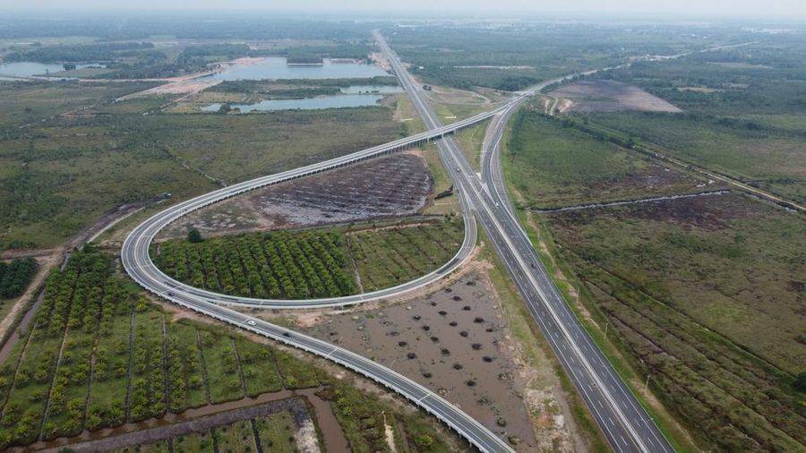 Tol Simpang Indralaya - Prabumulih. (Dok. Hutama Karya)