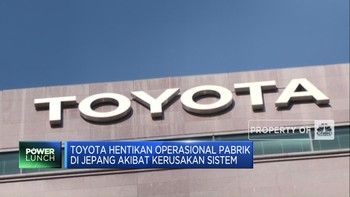 Sistem Produksi Rusak, Toyota Setop Operasi Pabrik di Jepang