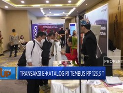 Transaksi E-Katalog RI Tembus Rp 123, 3 T