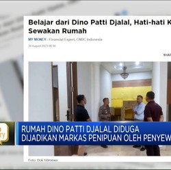 Belajar Dari Dino Patti Djalal, Hati-hati Sewakan Rumah!