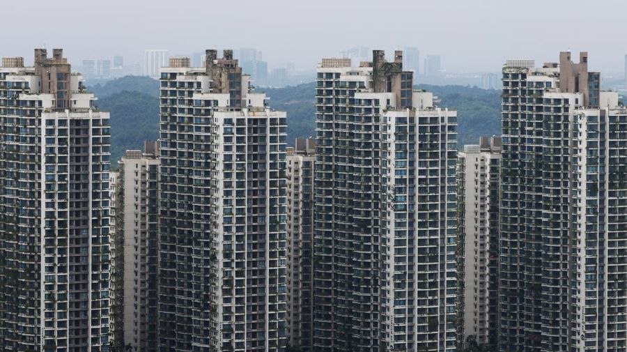 A view of the residential apartments in Country Garden's Forest City development in Johor Bahru, Malaysia August 16, 2023. REUTERS/Edgar Su