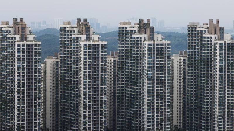 A view of the residential apartments in Country Garden's Forest City development in Johor Bahru, Malaysia August 16, 2023. REUTERS/Edgar Su