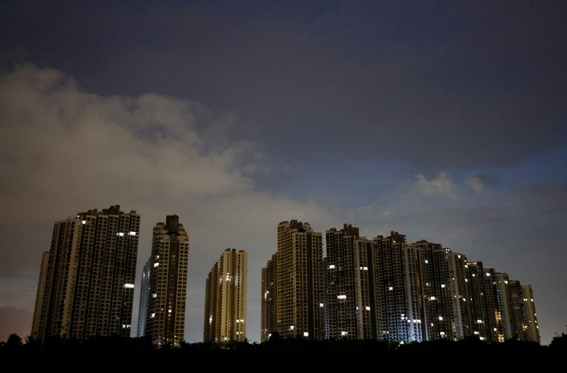 COUNTRY GARDEN-MALAYSIA/ A view of the residential apartments in Country Garden's Forest City development in Johor Bahru, Malaysia August 16, 2023. REUTERS/Edgar Su