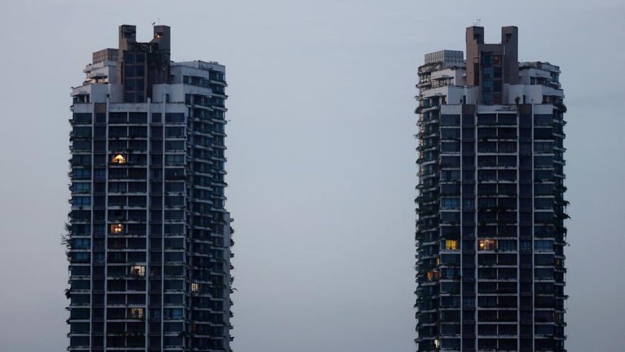 A view of the residential apartments in Country Garden's Forest City development in Johor Bahru, Malaysia August 16, 2023. REUTERS/Edgar Su
