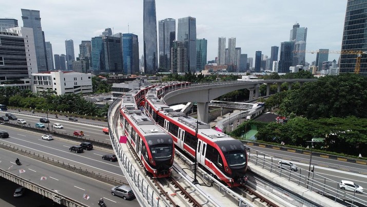 Kereta LRT Jabodebek/Dok: KAI