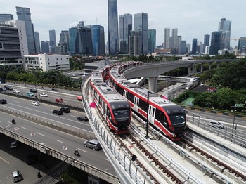 Tarif LRT Jabodebek Maksimal Rp 20 Ribu Per 1 Oktober