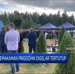 Video: Pemakaman Prigozhin Digelar Tertutup