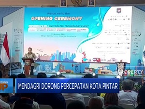 Mendagri Dorong Percepatan Kota Pintar