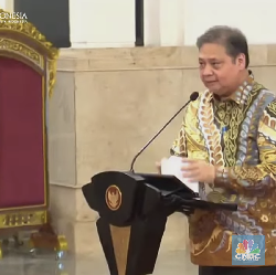Inflasi RI 3%, Airlangga: Lebih Baik Dibandingkan Inggris-UE