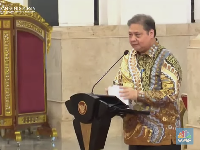 Inflasi RI 3%, Airlangga: Lebih Baik Dibandingkan Inggris-UE