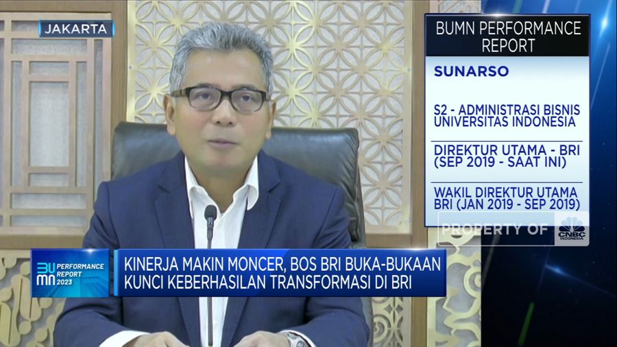 Resep Sunarso Bikin Kinerja BRI Moncer & Cetak Laba Rp 28,5 Triliun (CNBC Indonesia TV)