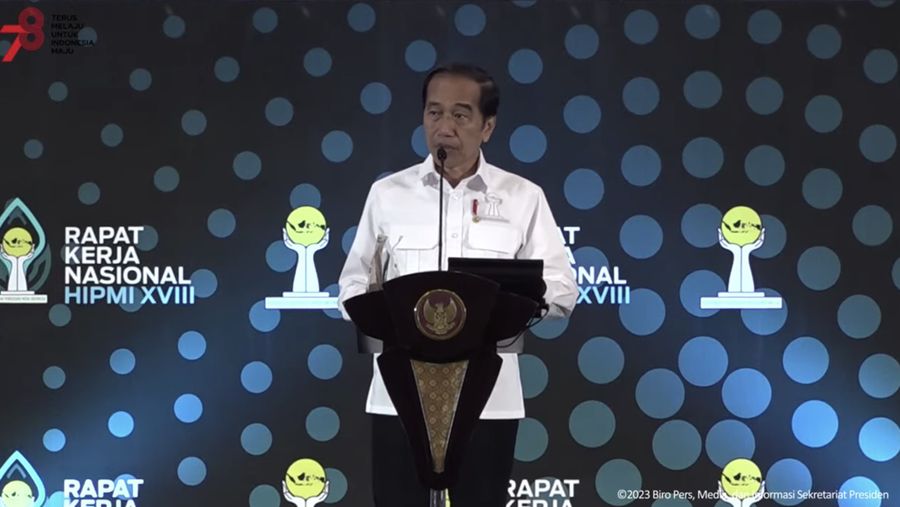 Sambutan Presiden Jokowi Pada Pembukaan Rakernas XVIII HIPMI Tahun 2023, 31 Agustus 2023