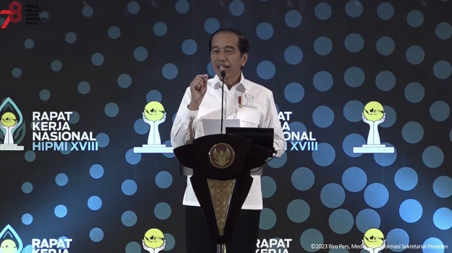 Sambutan Presiden Jokowi Pada Pembukaan Rakernas XVIII HIPMI Tahun 2023, 31 Agustus 2023