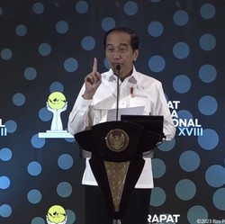 Kelakar Jokowi: Jangan Lupakan Saya Juga HIPMI, HIPMI Kampung